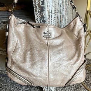 Coach Chelsea Leather Katarina Hobo Shoulder Bag